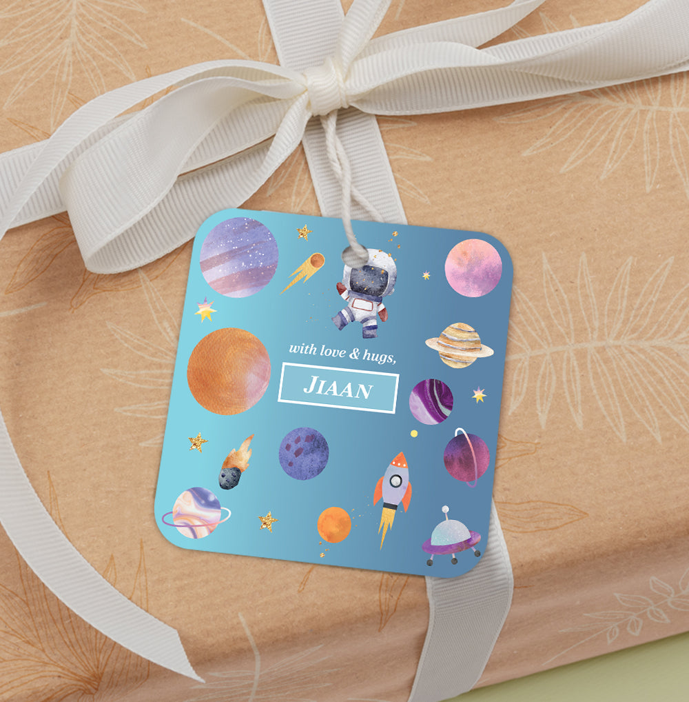 Lil Astronaut Gift Tag (kids)