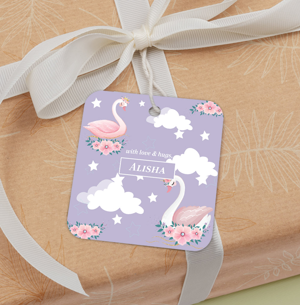 Swan Princess Gift Tag (kids)