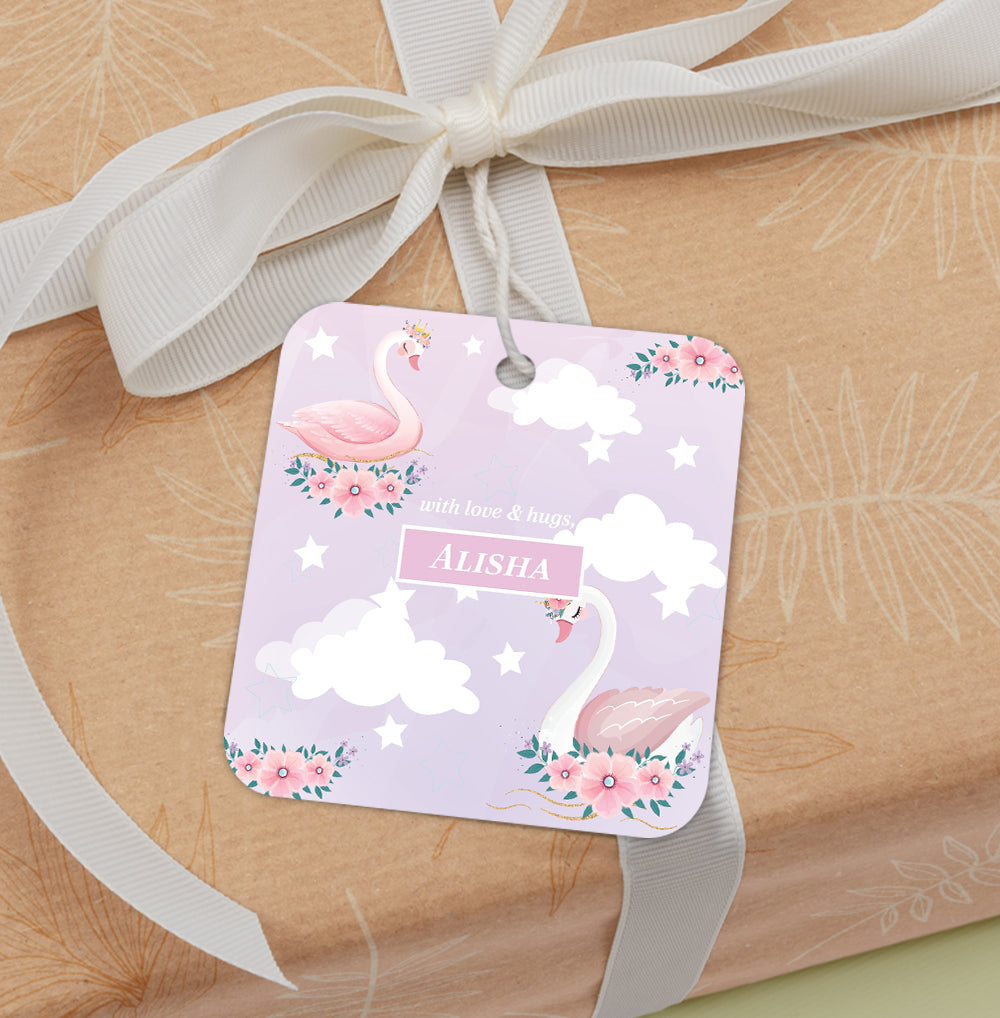 Swan Princess Gift Tag (kids)