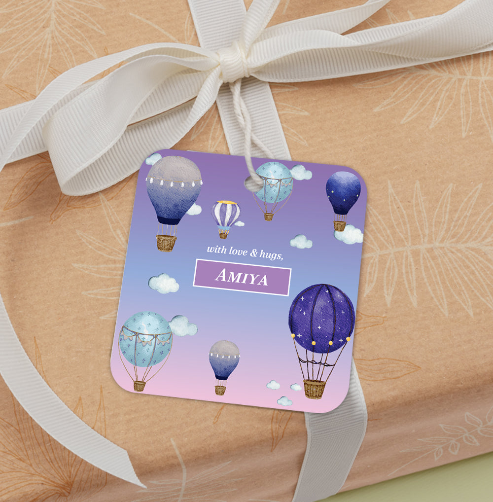 Night Flight Gift Tag (kids)