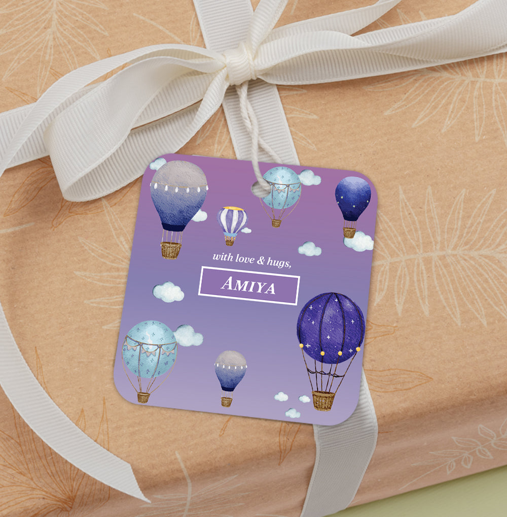 Night Flight Gift Tag (kids)