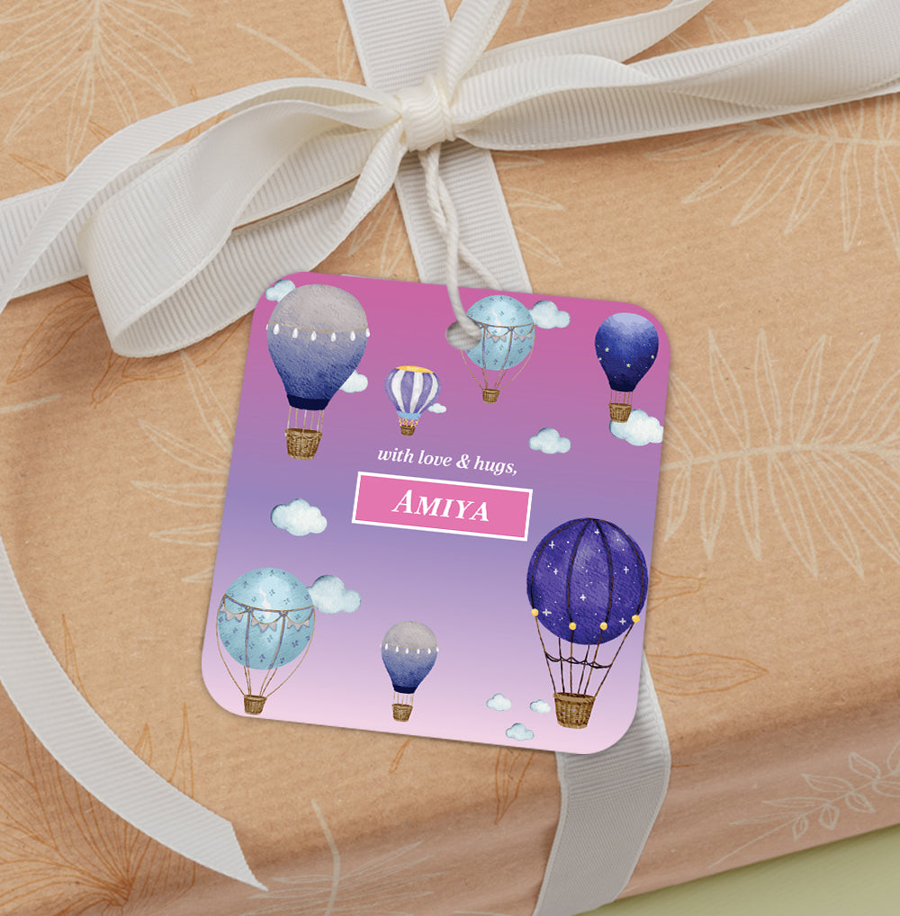 Night Flight Gift Tag (kids)