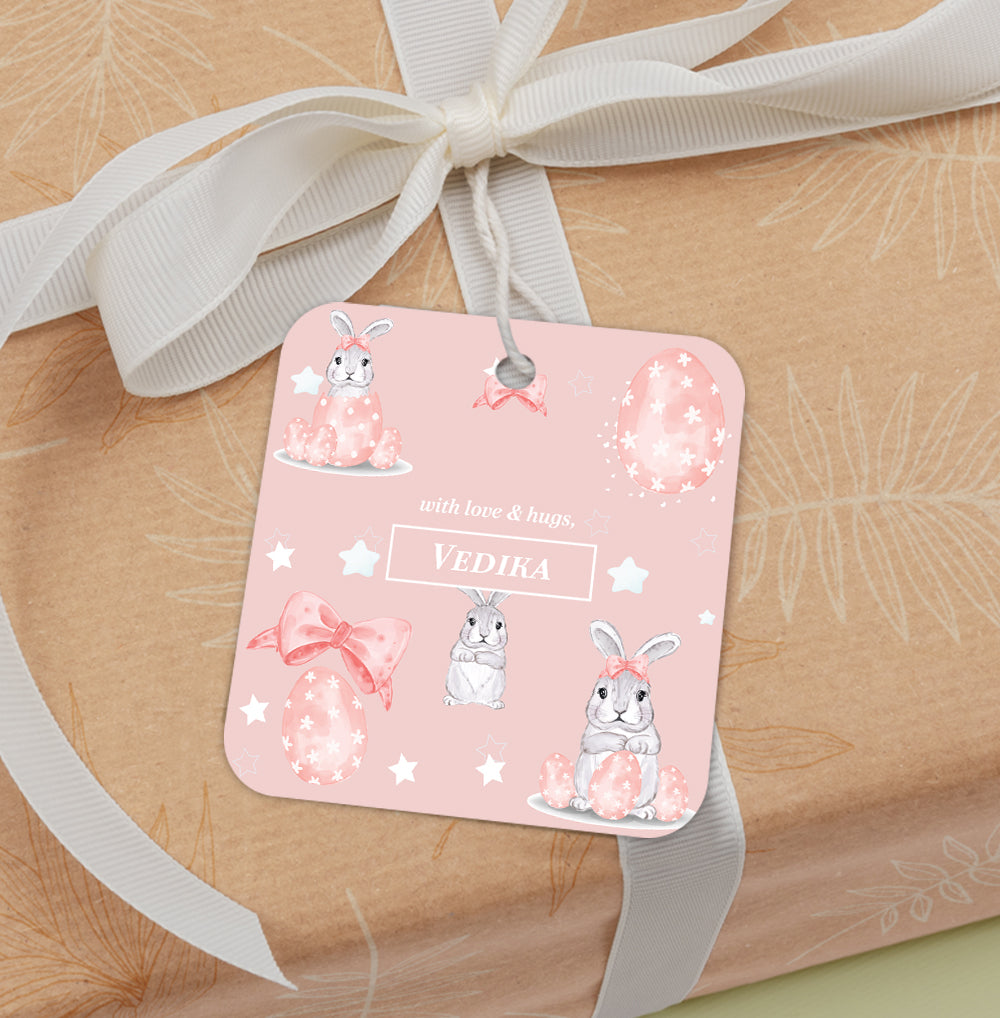 Easter Bunnies Gift Tag (kids)