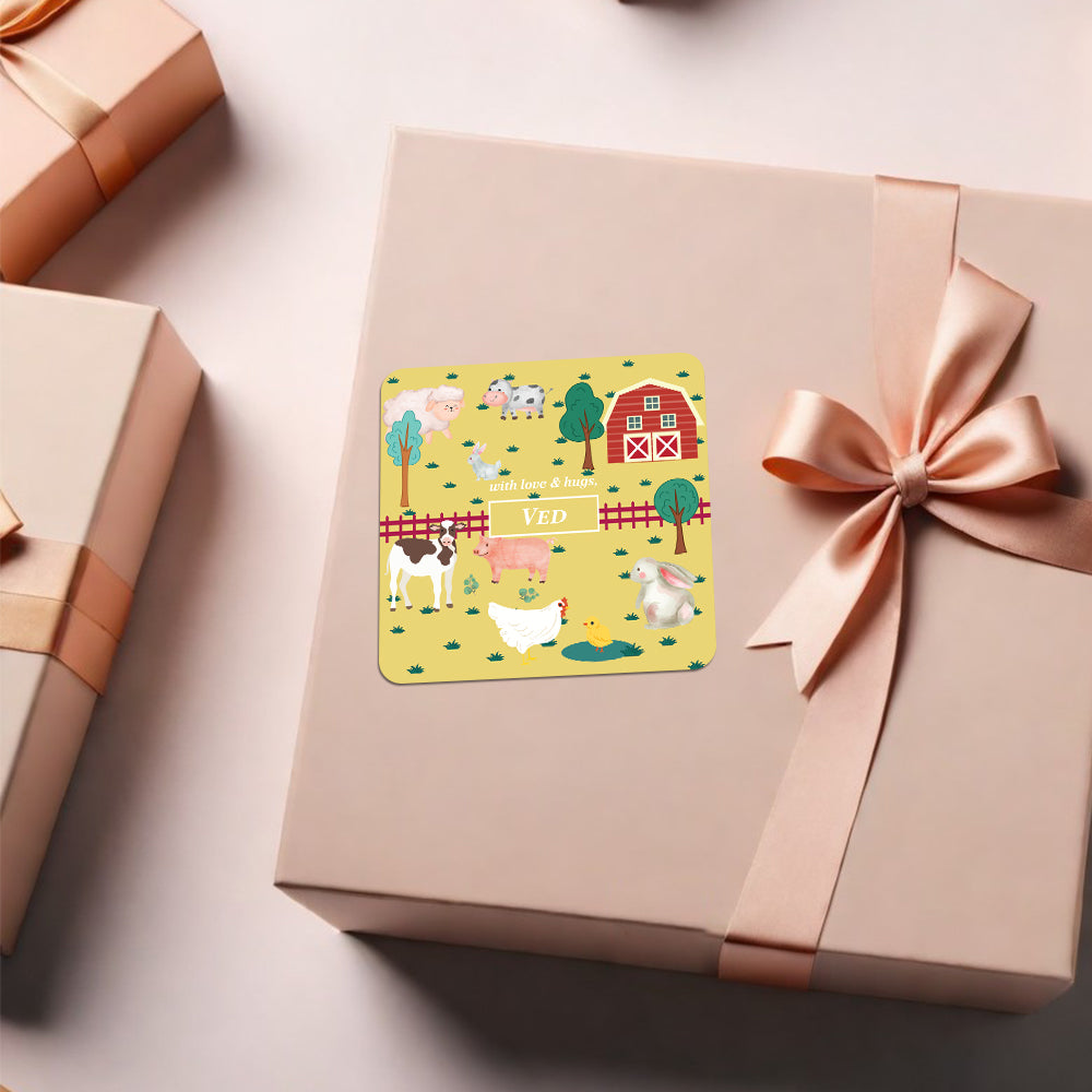 Farm Friends Gift Sticker (kids)