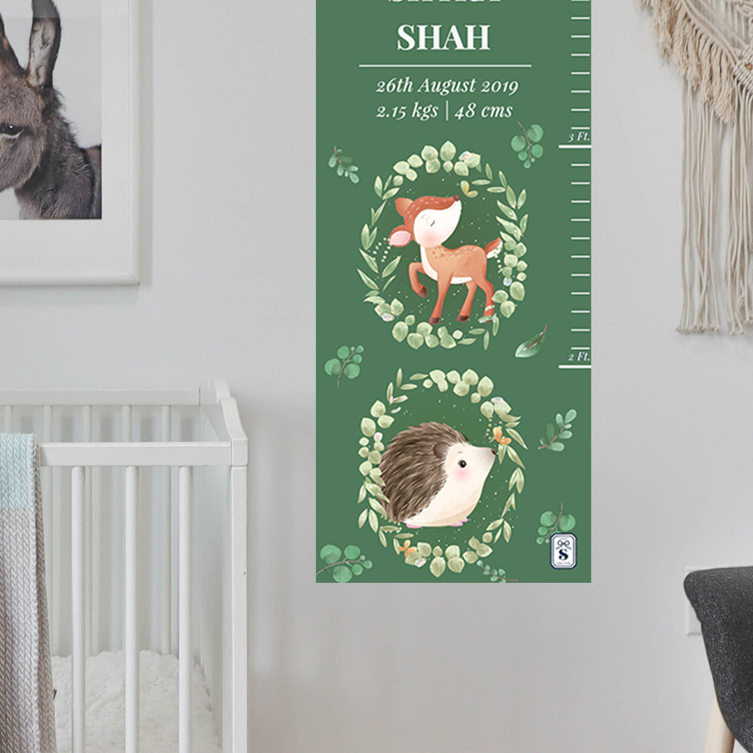 Woodland Wonders Height Chart (kids)