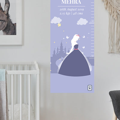 Princess Height Chart