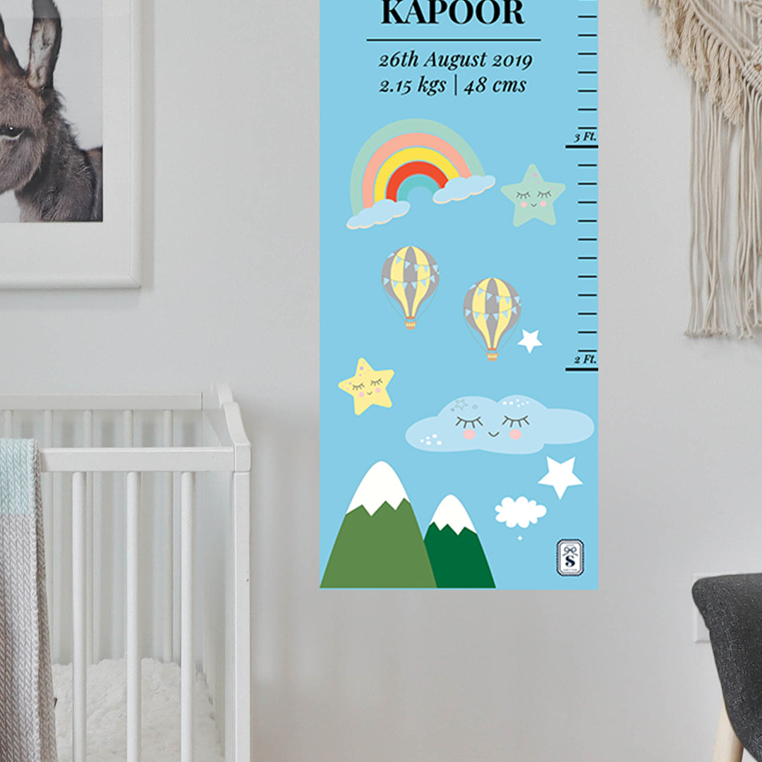 Rainbow Magic Height Chart (kids)