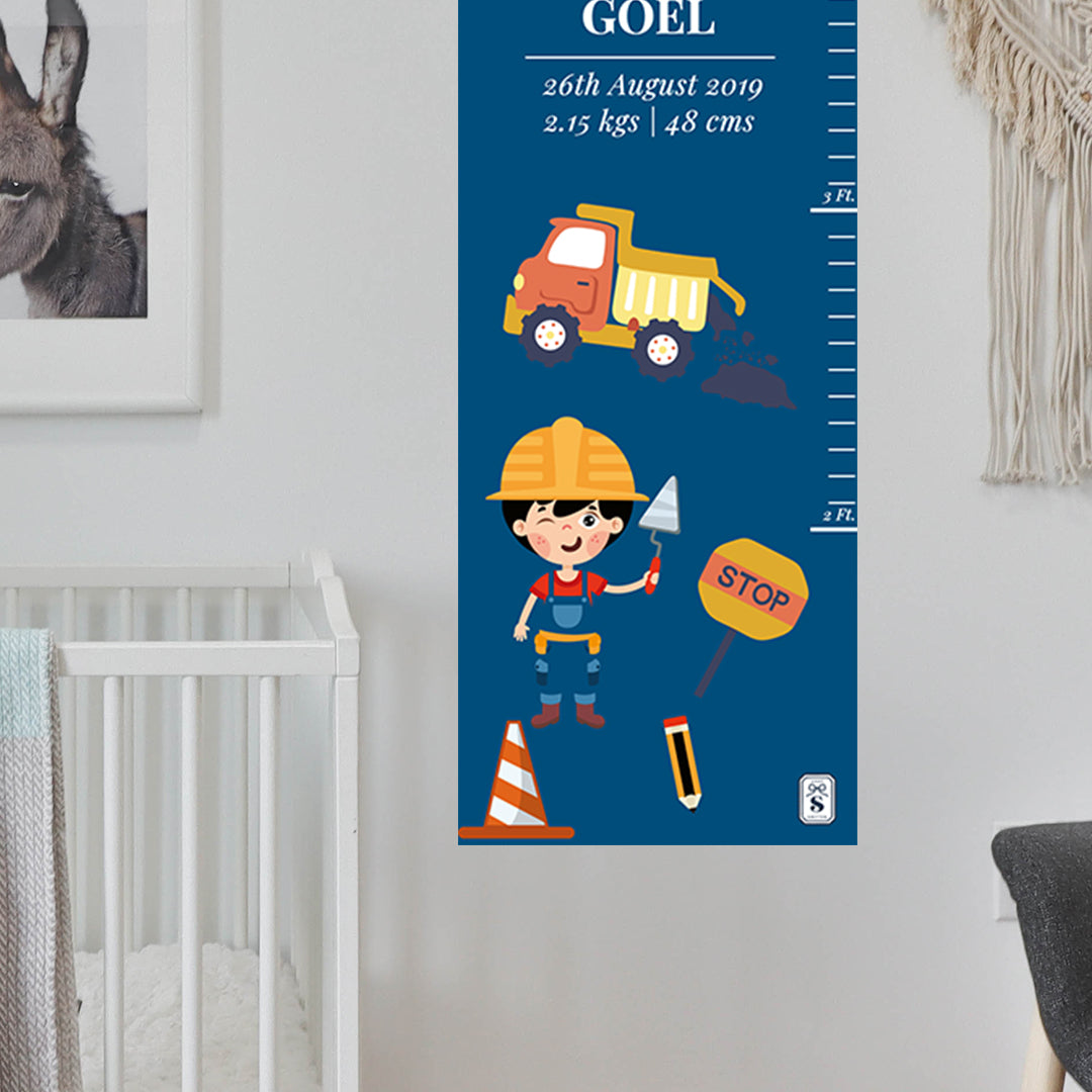 Little Builder Height Chart (kids)