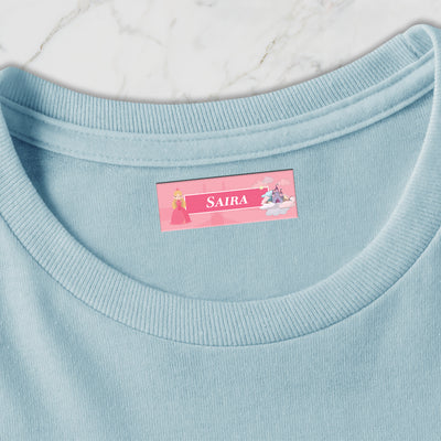 Princess Iron on Labels - set of 30