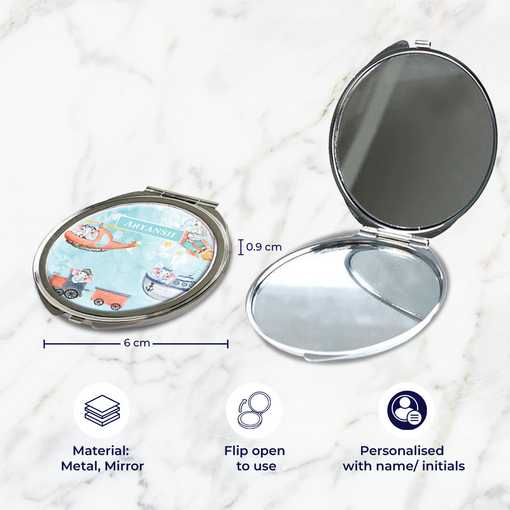 Captain Ellie Kids Compact Mirror