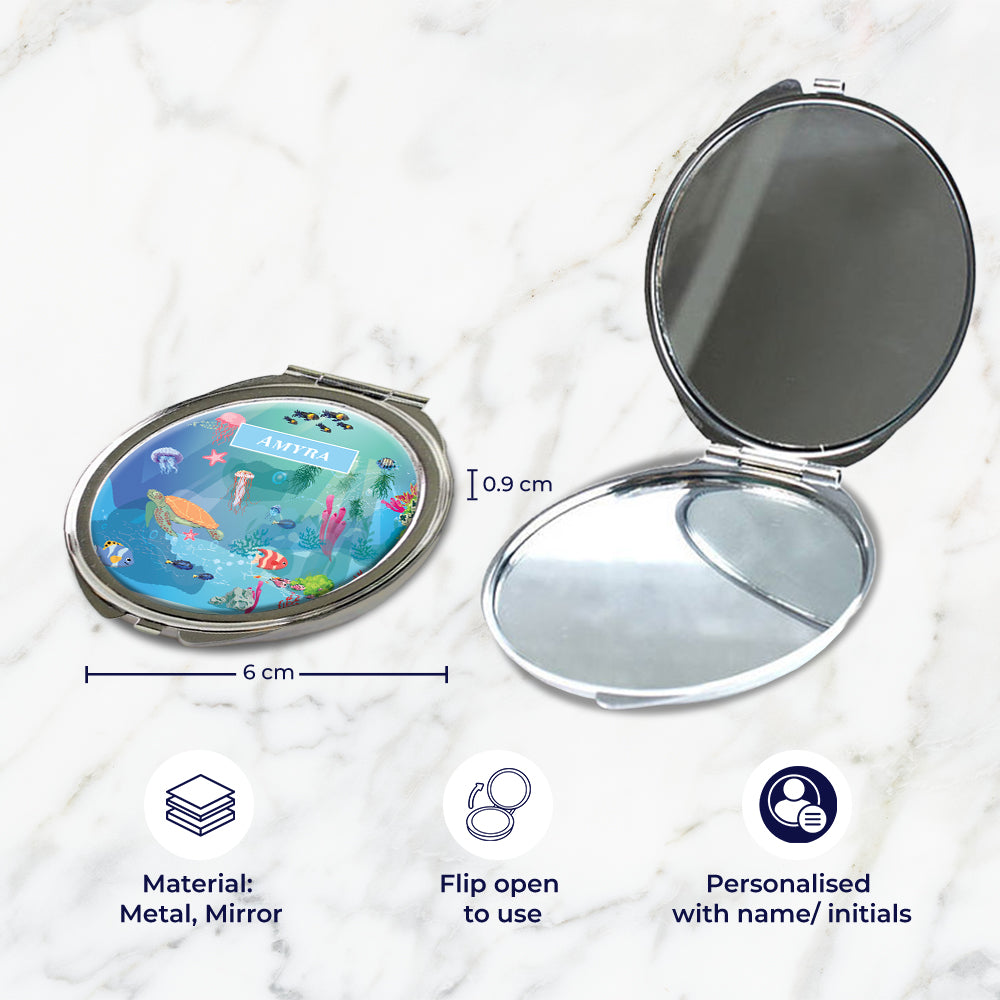 Ocean Bed Kids Compact Mirror