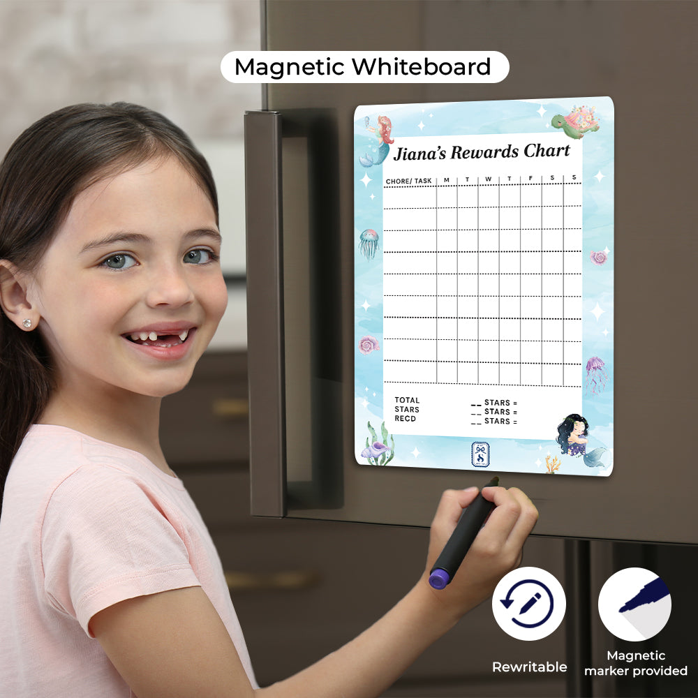 Mermaid Magic Kids Reward Chart