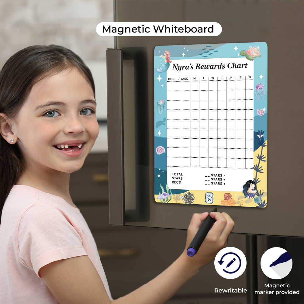 Mermaid Magic Kids Reward Chart