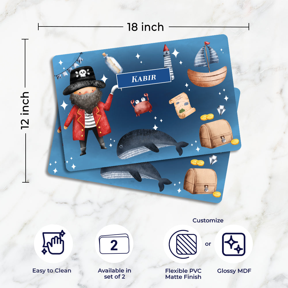 Treasure Island Placemat - Set of 2