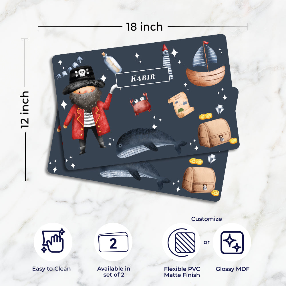 Treasure Island Placemat (kids)