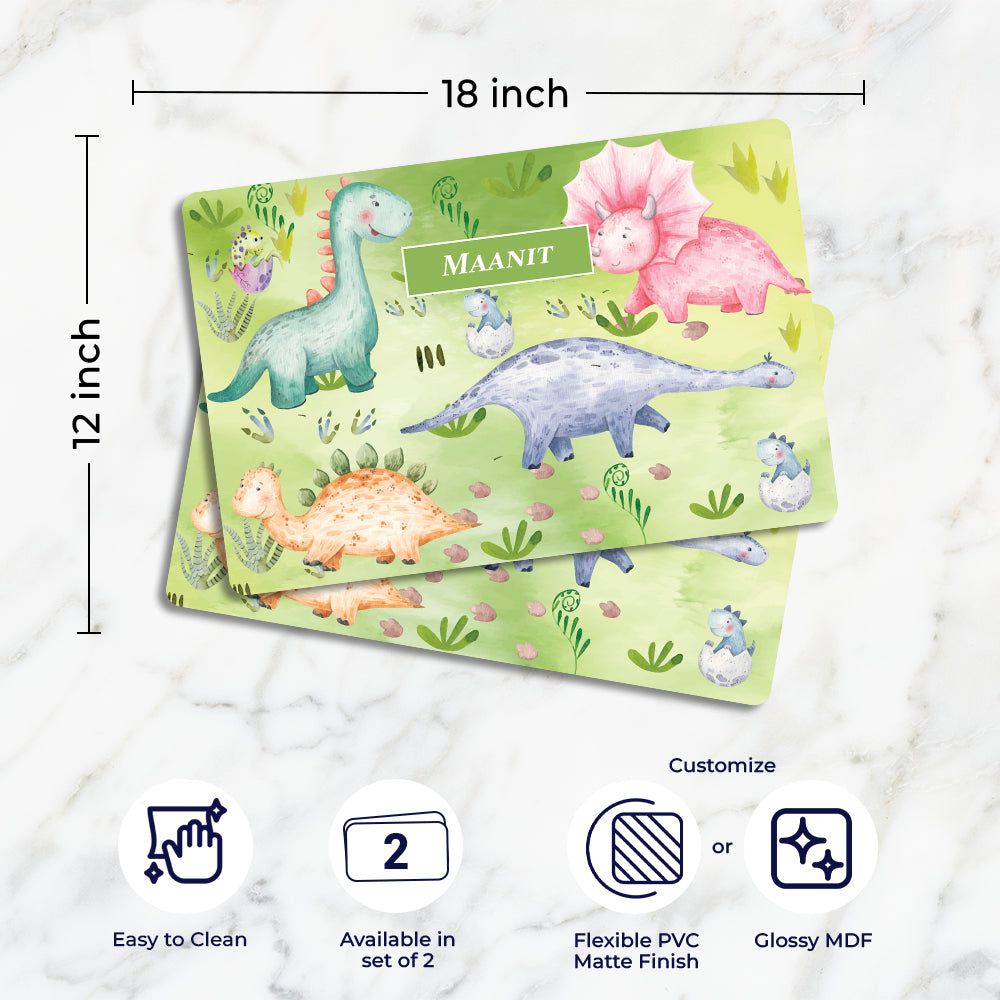 Dinoland Placemat - Set of 2