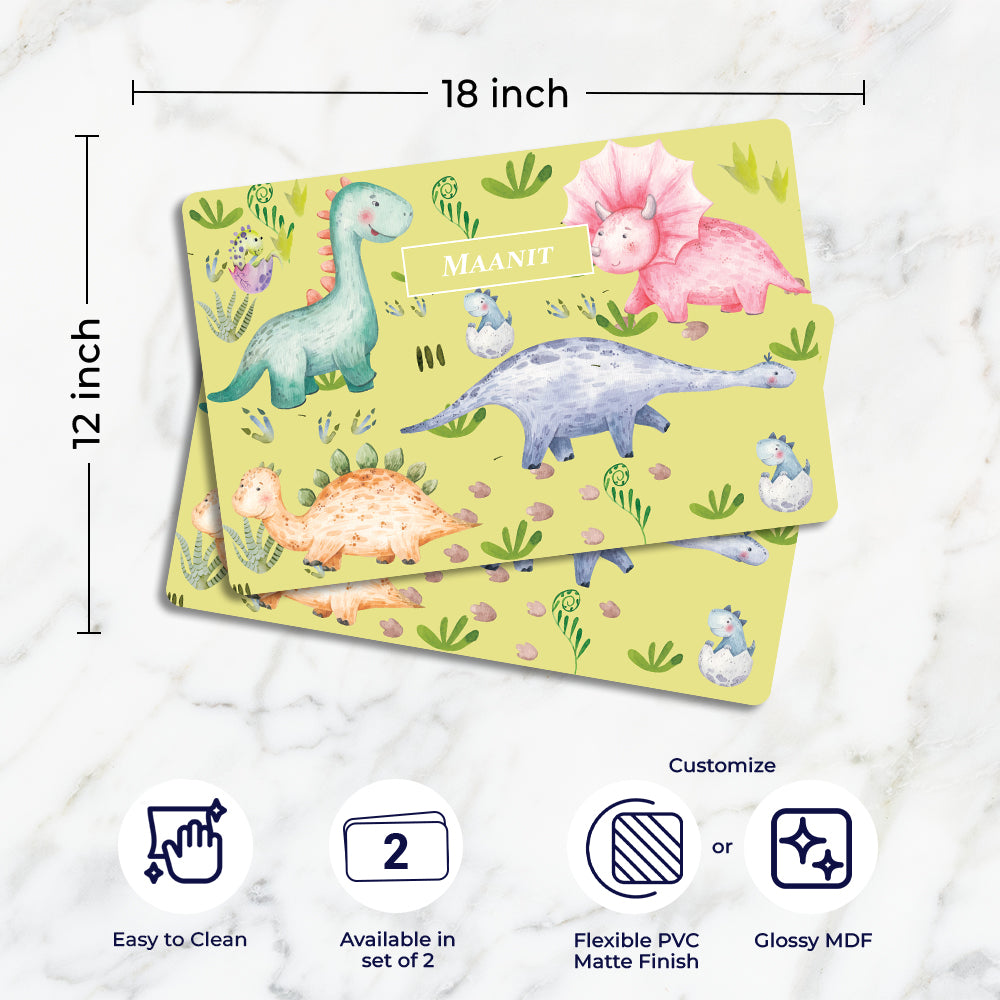 Dinoland Placemat - Set of 2