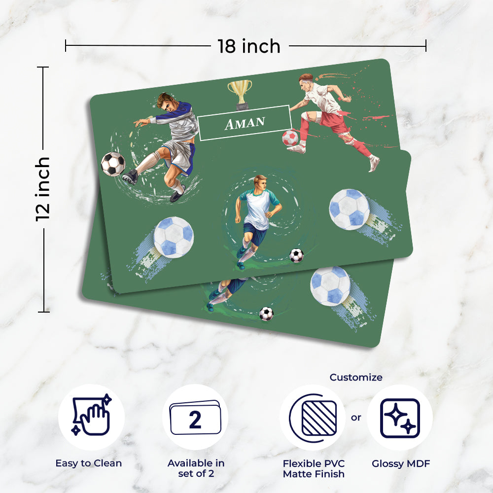 Football Fever Placemat (kids)