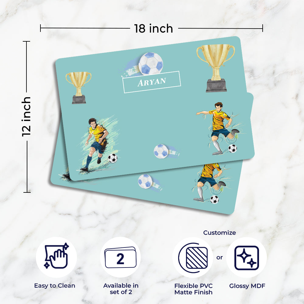 Football Fever Placemat (kids)