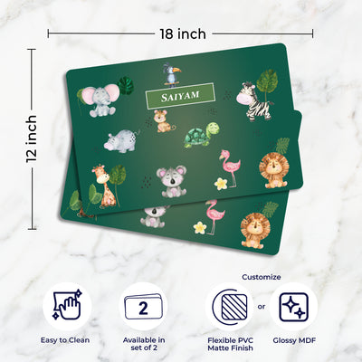 Jungle Friends Placemat - Set of 2