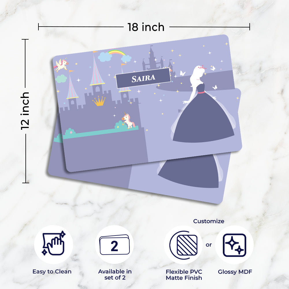 Princess Placemat (kids)