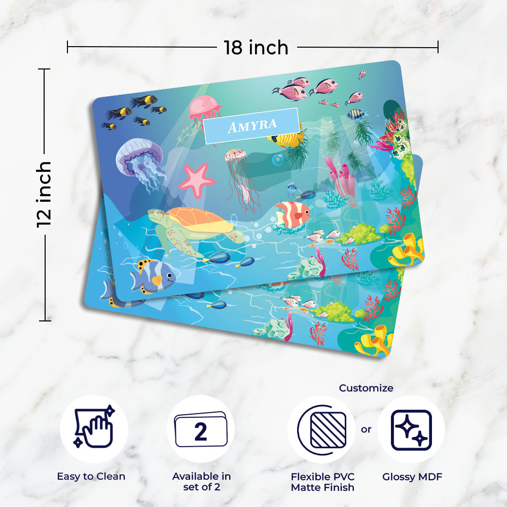 Ocean Bed Placemat (kids)