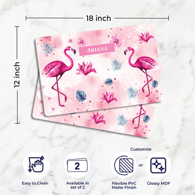 Flamingo Fiesta Placemat - Set of 2