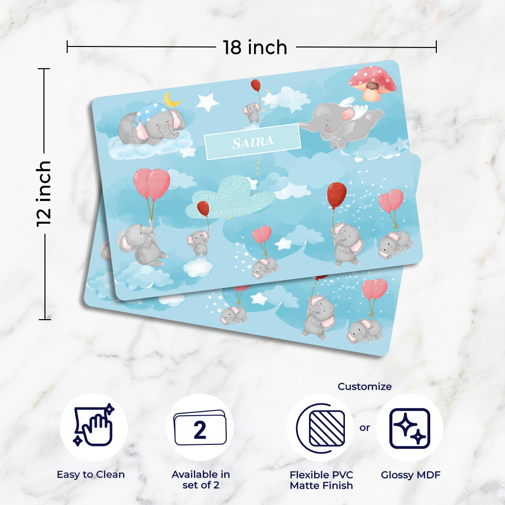 Red Balloon Ellie Placemat (kids)