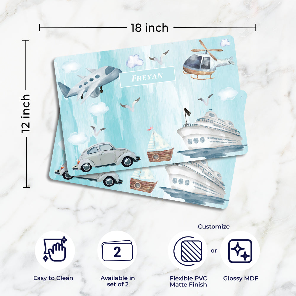 Transport Placemat (kids)