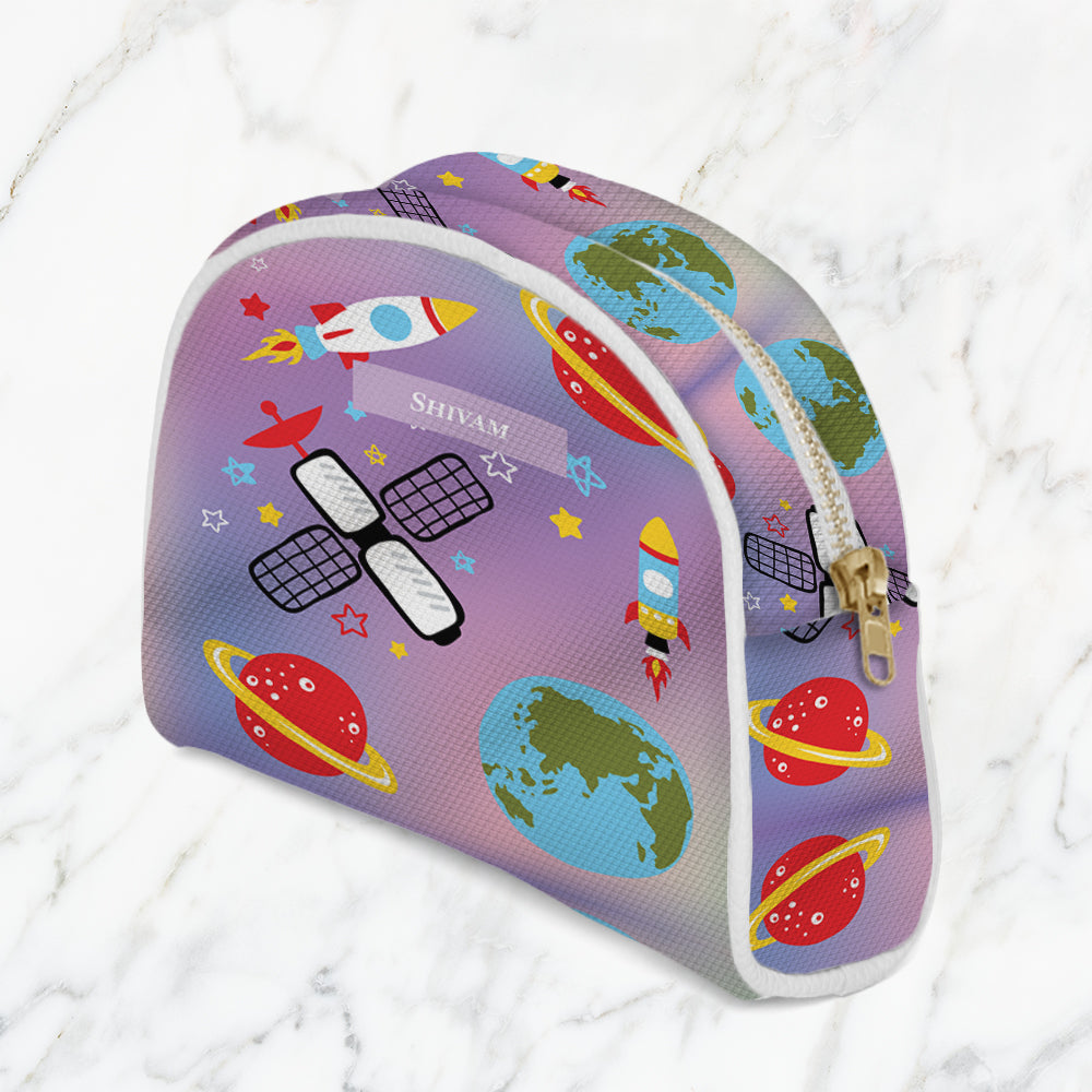 Space Satellites Kids Pouch