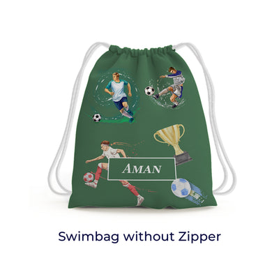 Football Fever Swim Bag