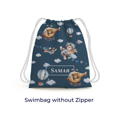 Teddy's Flight Swim Bag