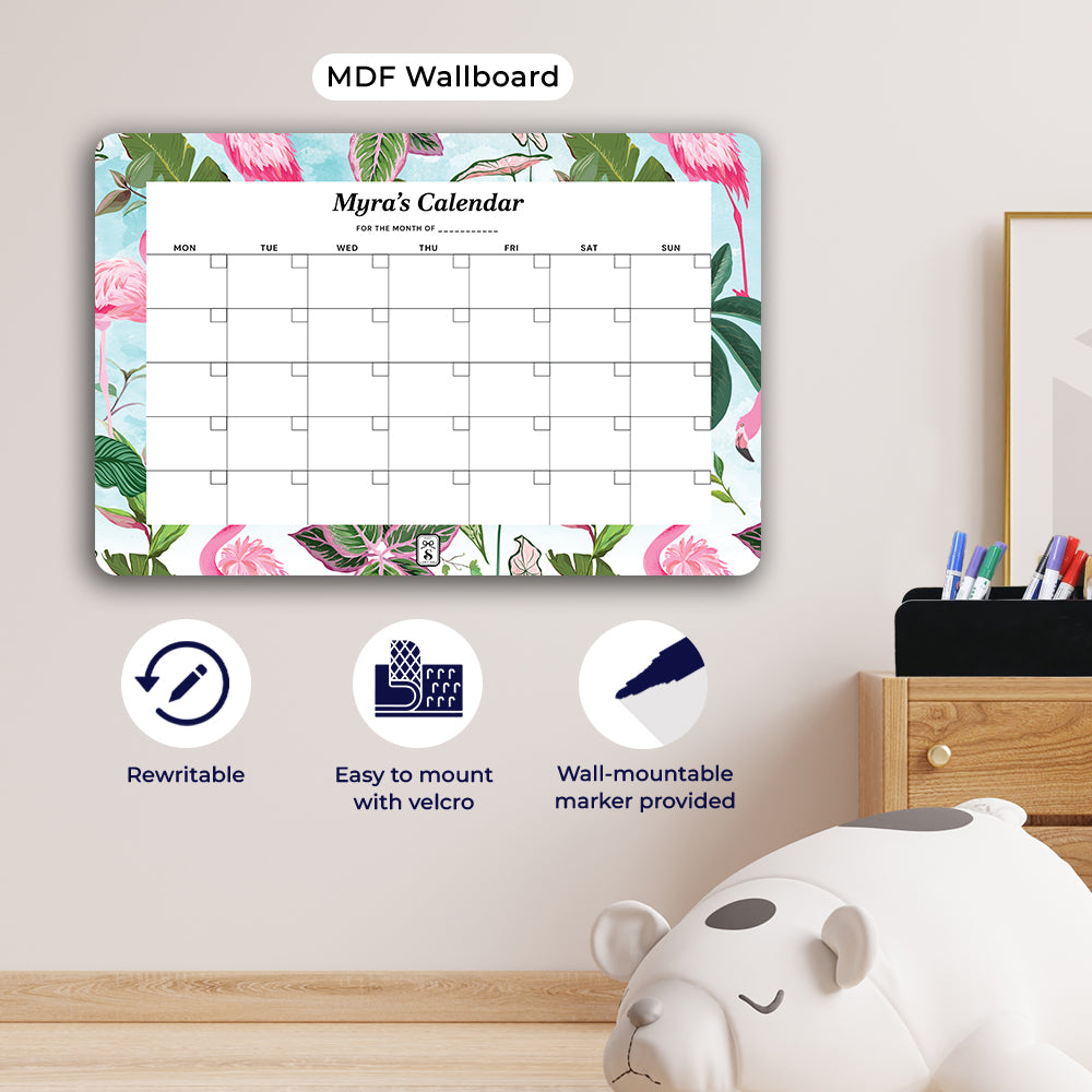 Flamingo Foliage Calendar