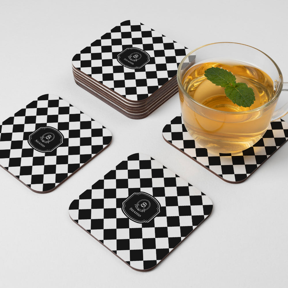 Checkered Coasters