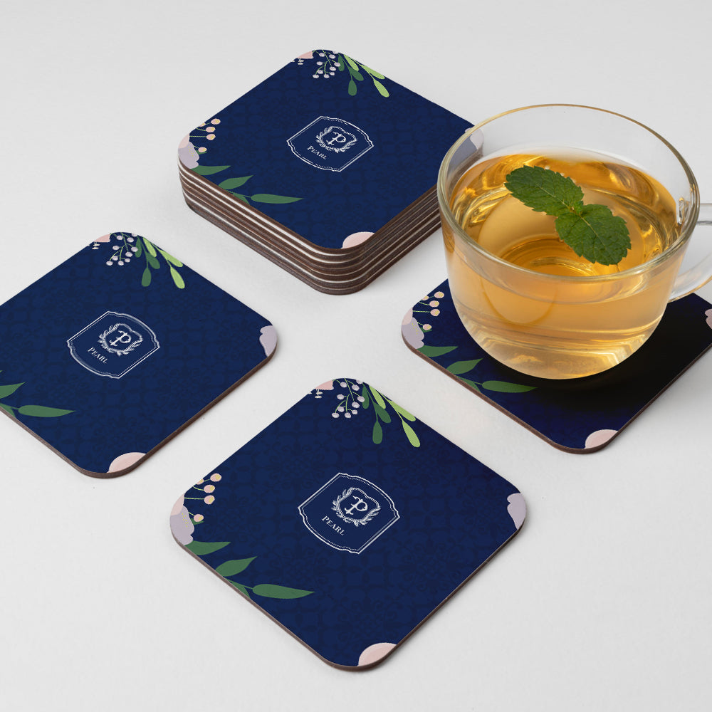 Royal Bloom Coasters