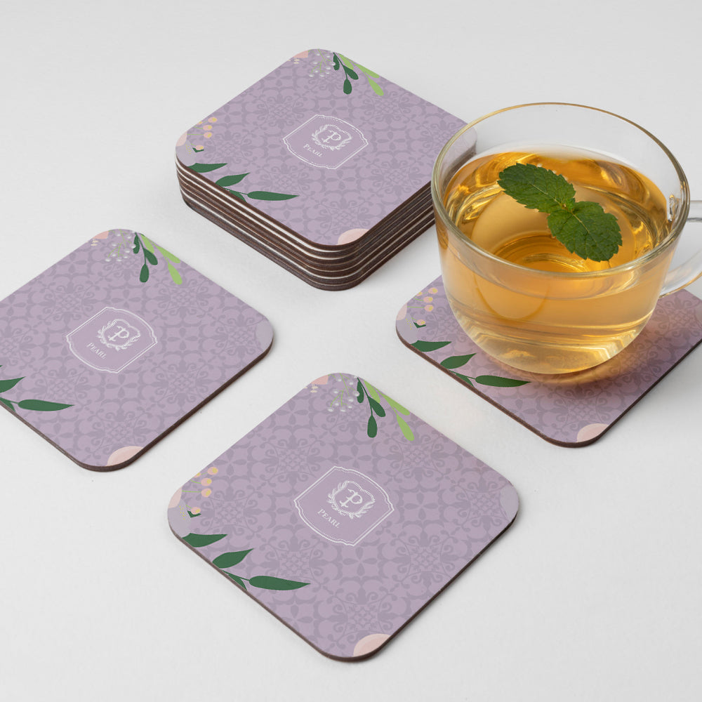 Royal Bloom Coasters