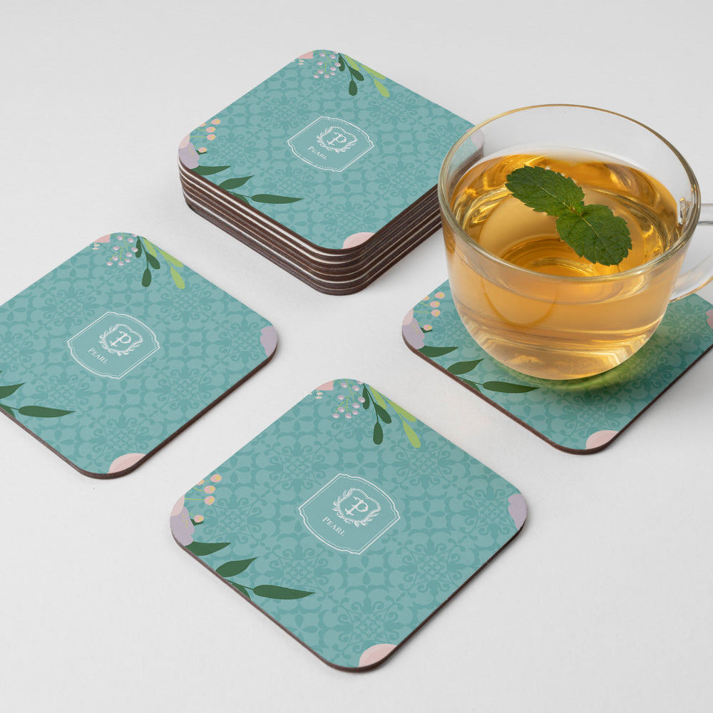 Royal Bloom Coasters