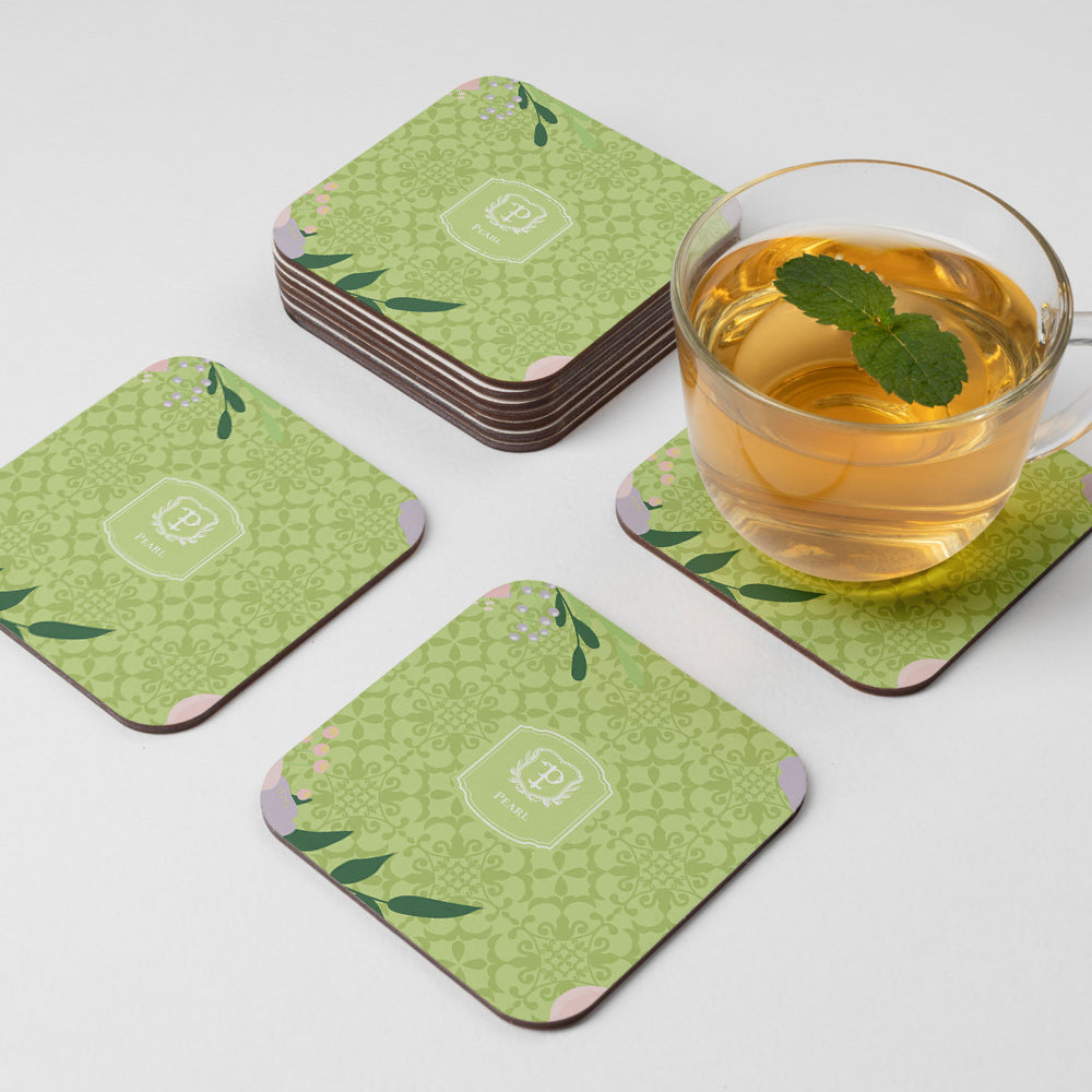 Royal Bloom Coasters