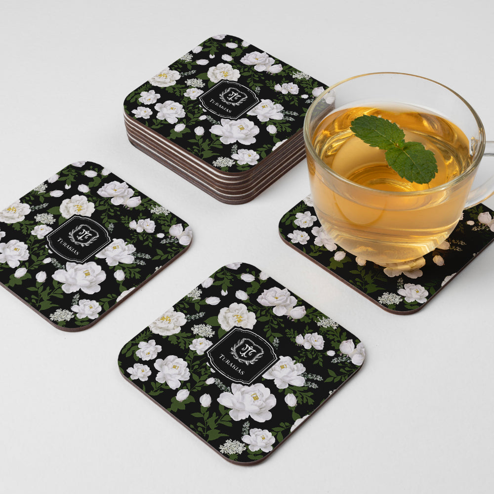 Peonies Coasters