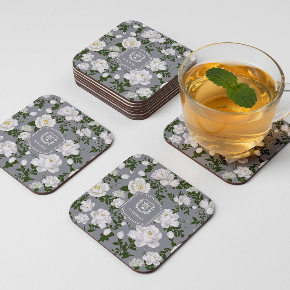 Peonies Coasters