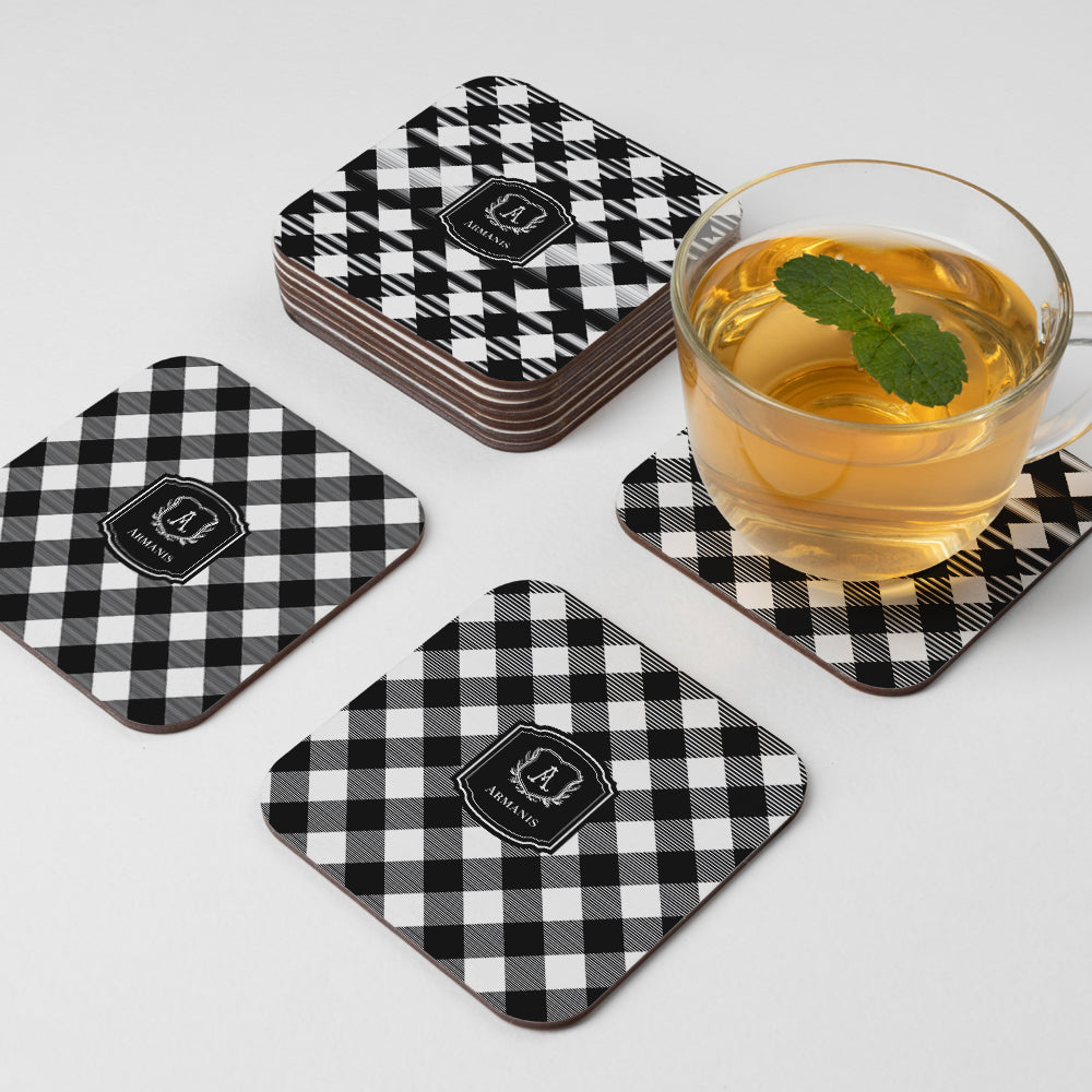 Gingham  Coasters