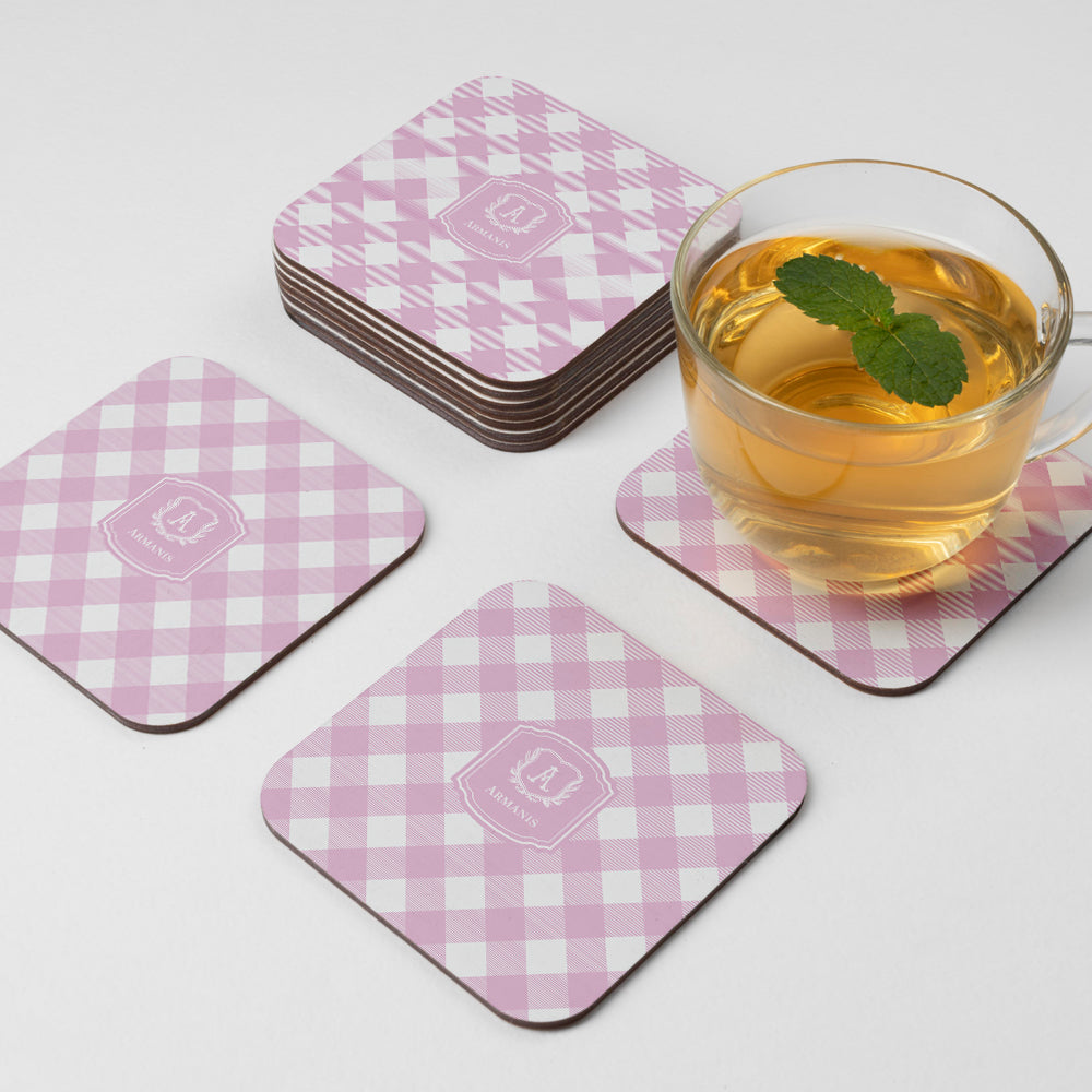 Gingham  Coasters