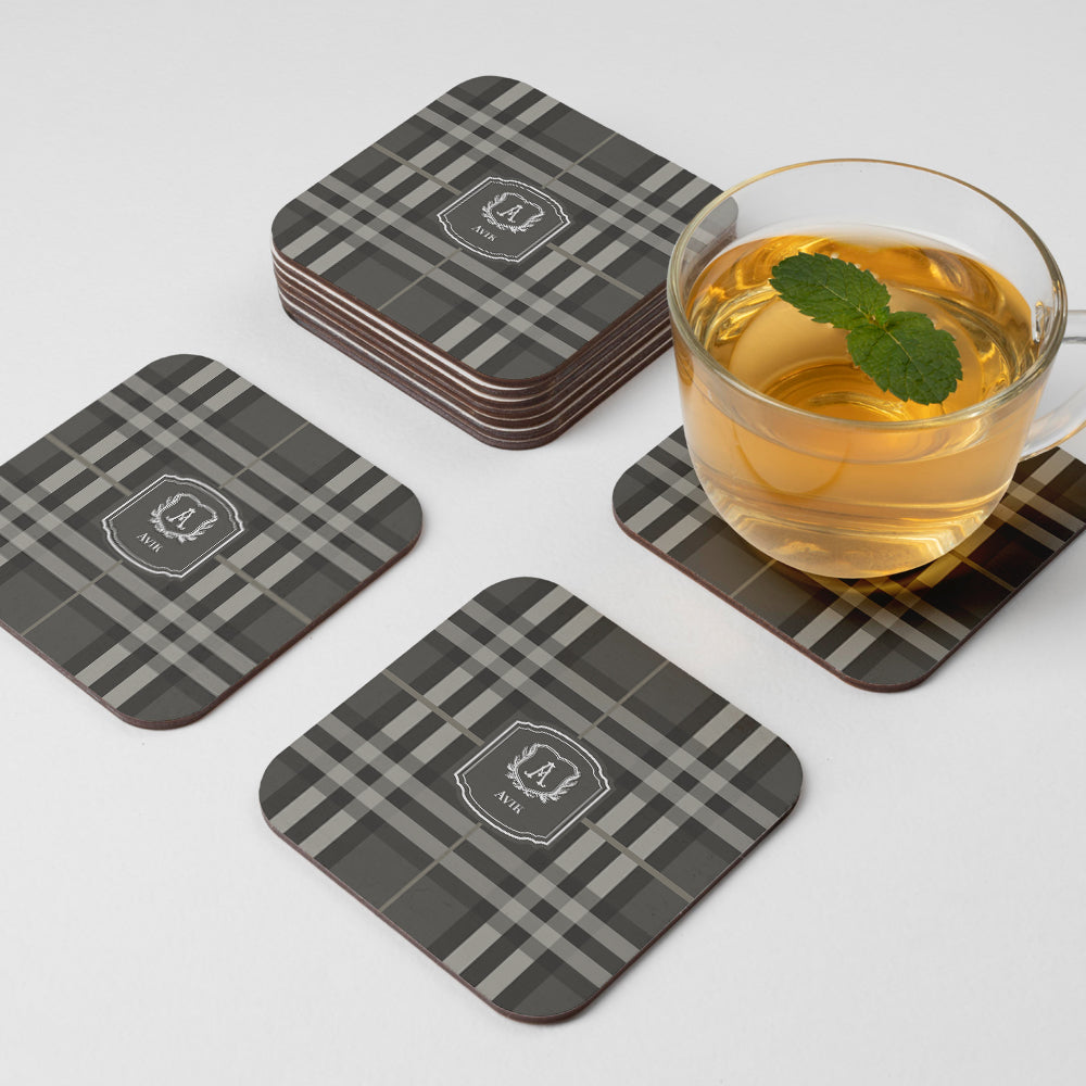 Plaid Coasters