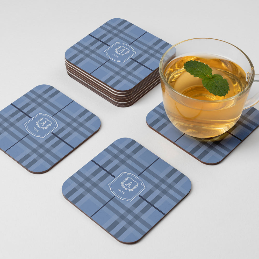 Plaid Coasters