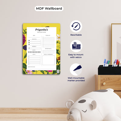 Floral Flutter Daily Planner