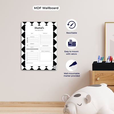 Checkered Daily Planner