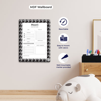 Houndstooth  Daily Planner