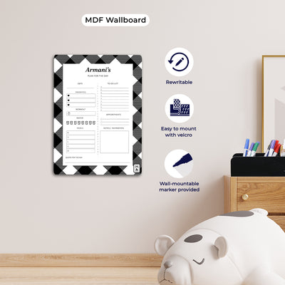 Gingham  Daily Planner