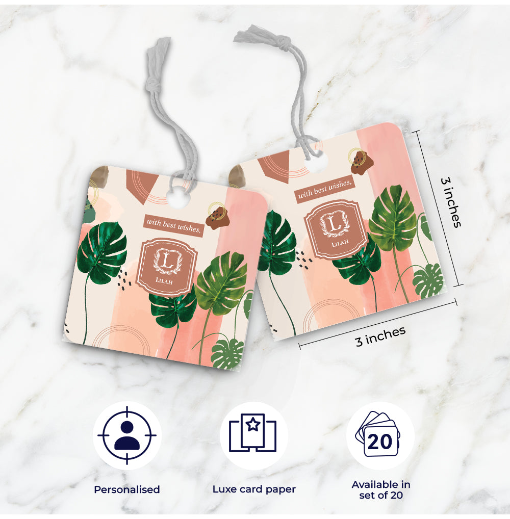 Palmscape Gift Tag