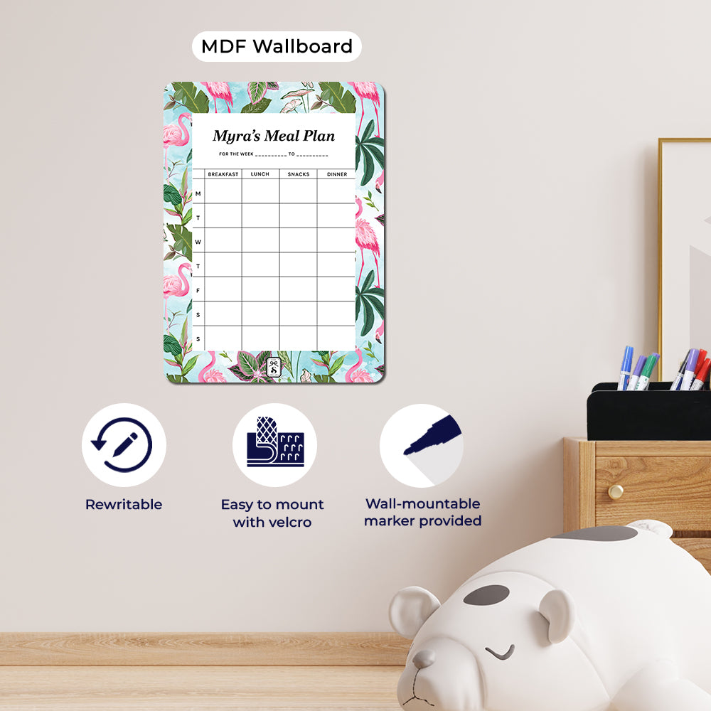 Flamingo Foliage Meal Planner